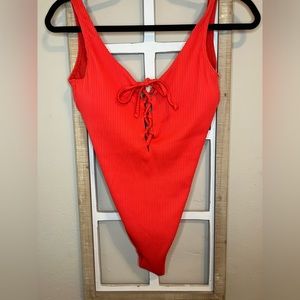 Hollister One Piece Cheeky Bathing Suit—Size XS